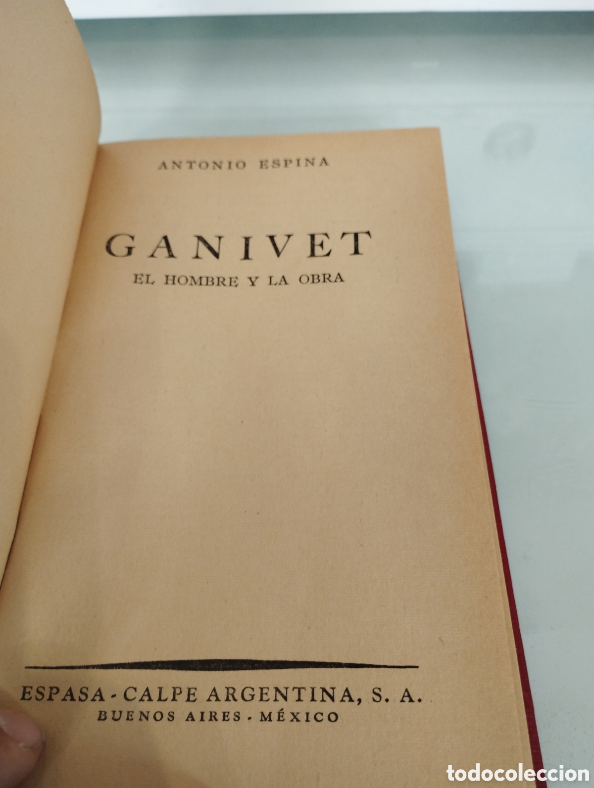 Libros: Ganivet. El hombre y la obra - ESPINA, Antonio - Foto 1