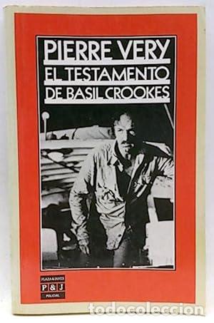 Libros: El Testamento De Basil Crookes - Foto 1