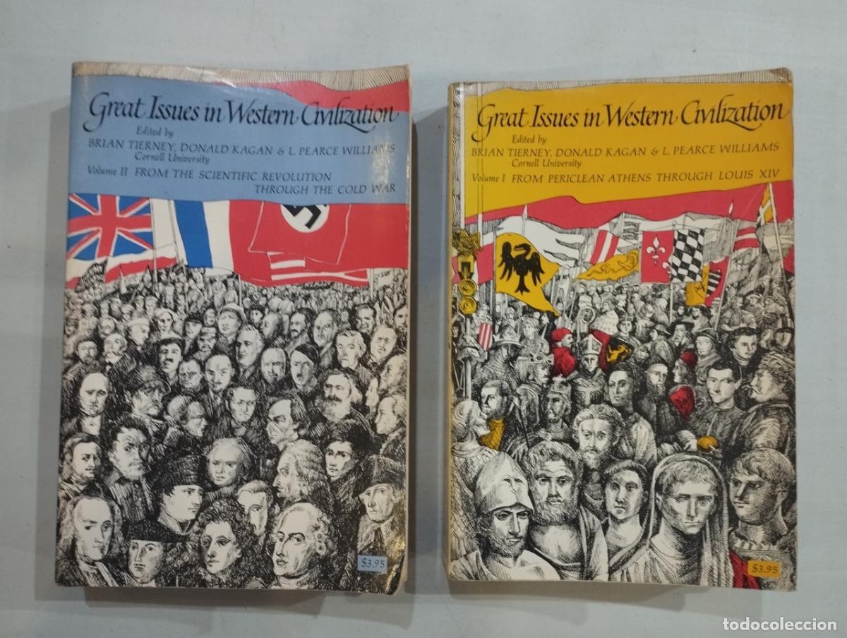 Libros: Great Issues in Western Civilization 2 vol - Foto 1