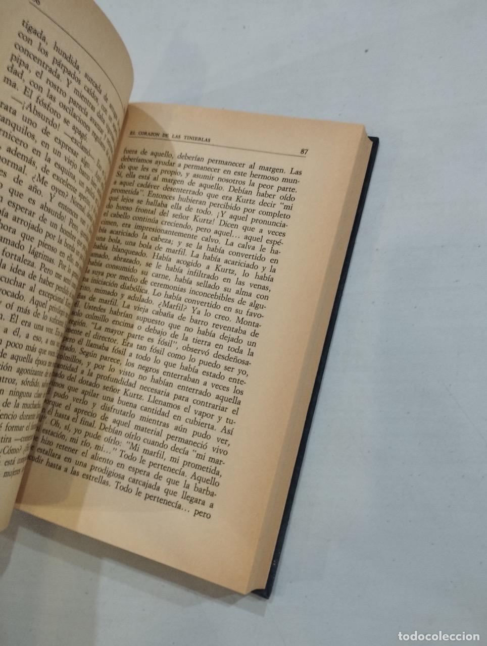 Libros: Joseph Conrad - El coraz&oacute;n de las tinieblas / La soga al cuello - Foto 2