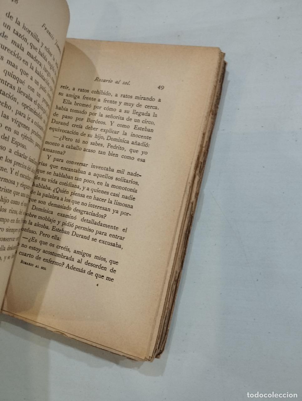 Libros: Francis Jammes - Rosario al sol - Foto 2
