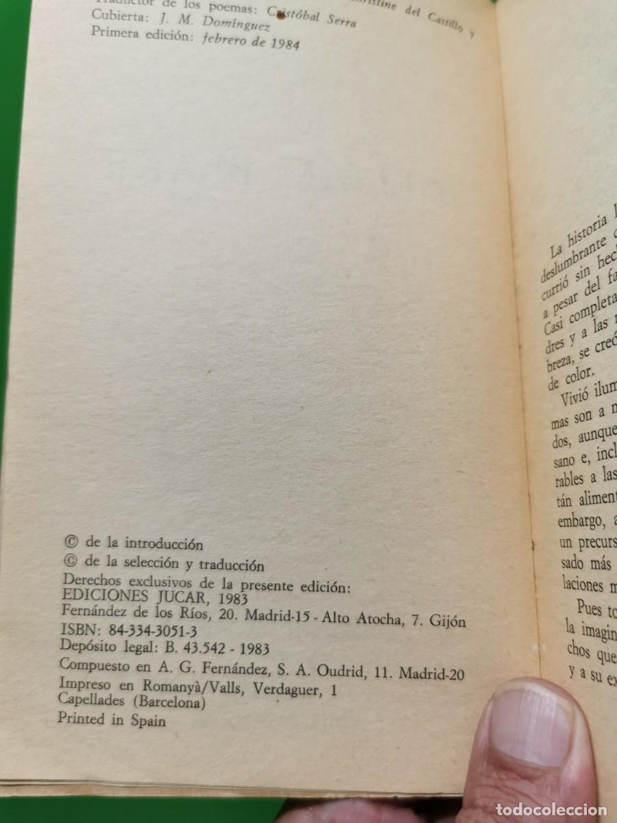Libros: WILLIAM BLAKE. CAZAMIAN. J&Uacute;CAR. LOS POETAS. - Foto 3