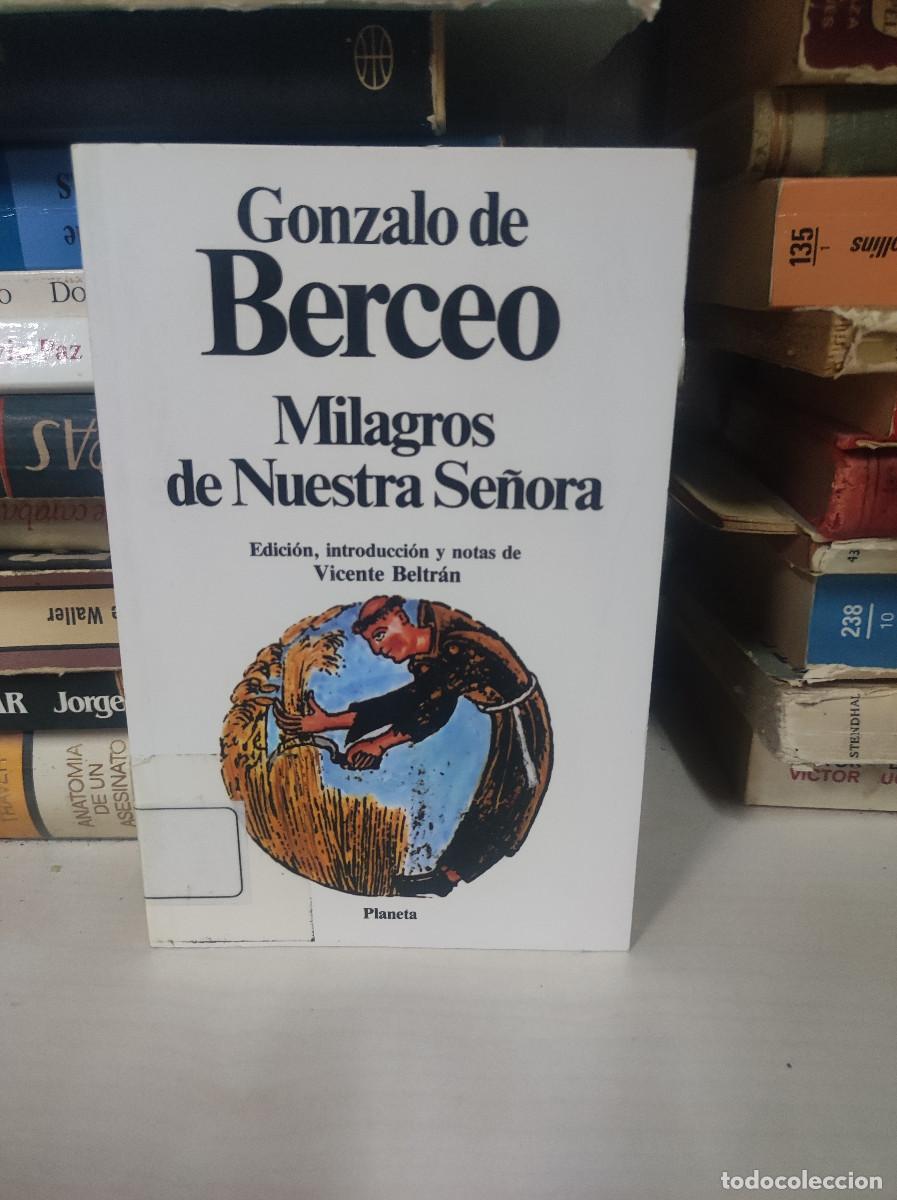 Livres: GONZALO DE BERCEO MILAGROS DE NUESTRA SE&Ntilde;ORA