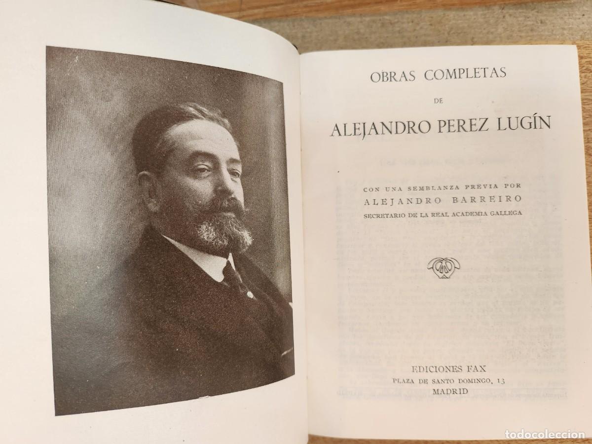 Libros: OBRAS COMPLETAS DE P&Eacute;REZ LUG&Iacute;N - P&Eacute;REZ LUG&Iacute;N, ALEJANDRO - Foto 6