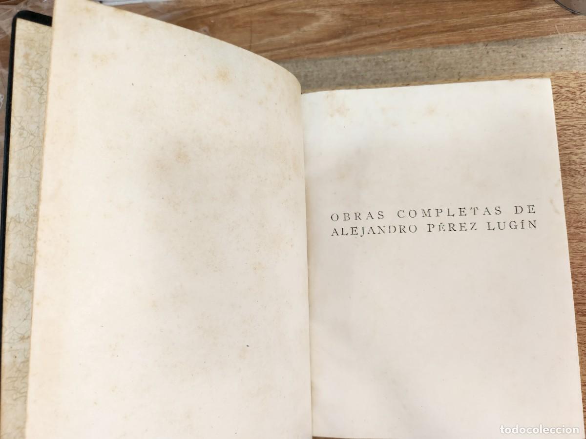 Libros: OBRAS COMPLETAS DE P&Eacute;REZ LUG&Iacute;N - P&Eacute;REZ LUG&Iacute;N, ALEJANDRO - Foto 7