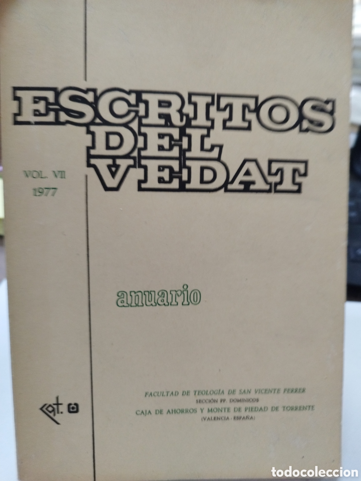 Libros: ESCRITOS DEL VEDAT. Vol. VII - Foto 1