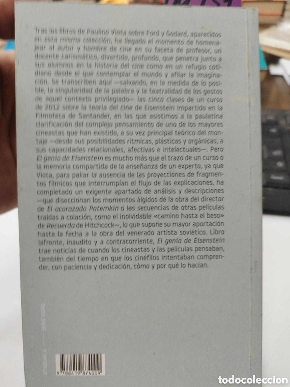 Libros: EL GENIO DE EISENSTEIN. Cine - VIOTA,Paulino - Foto 2