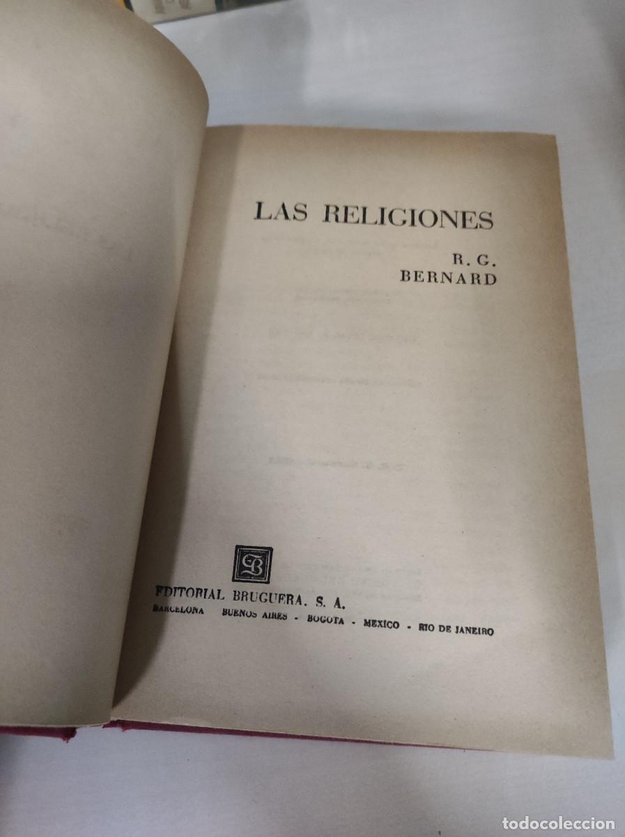 Libros: Las religiones - R. G. Bernard - Foto 5