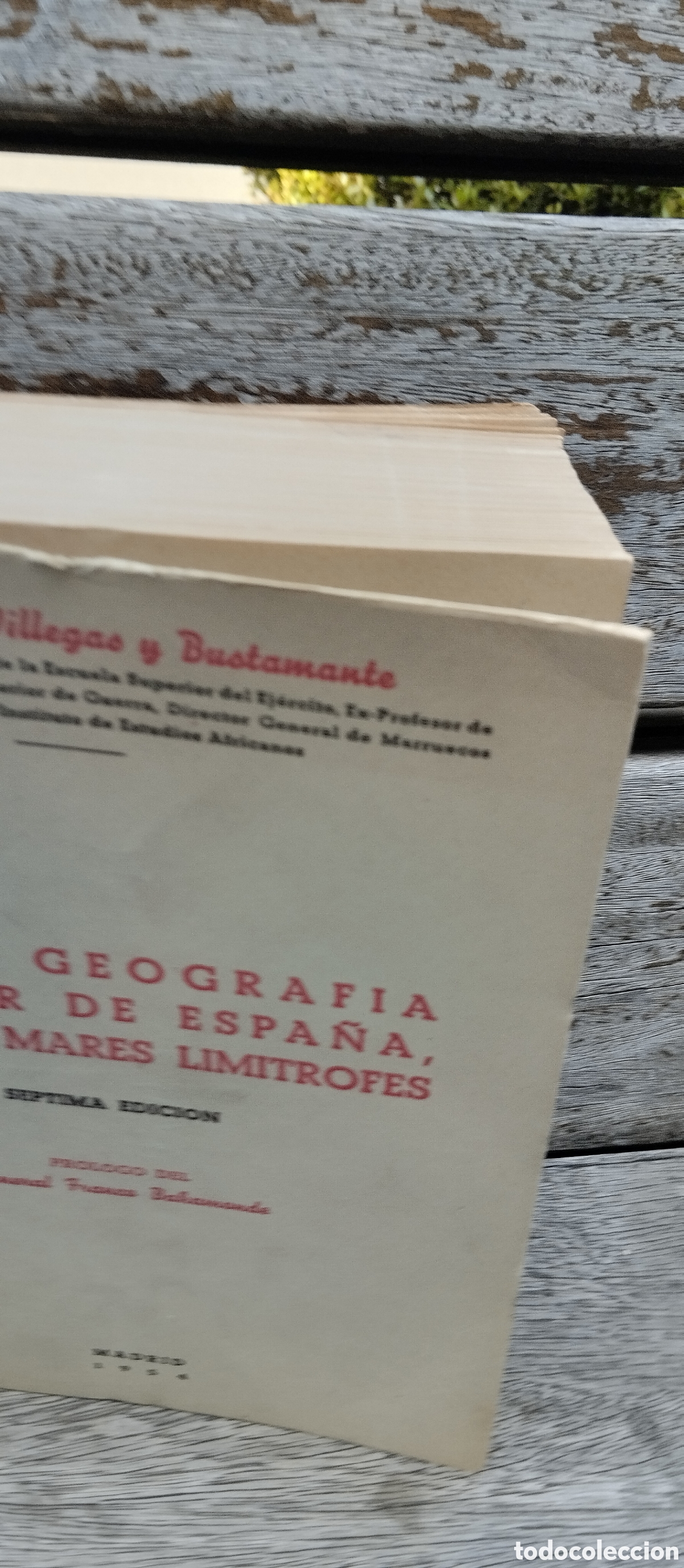 Libros: Nueva Geograf&iacute;a Militar de Espa&ntilde;a paises y mares limitrofes, Jose D&iacute;az de Villegas y Bustamante
