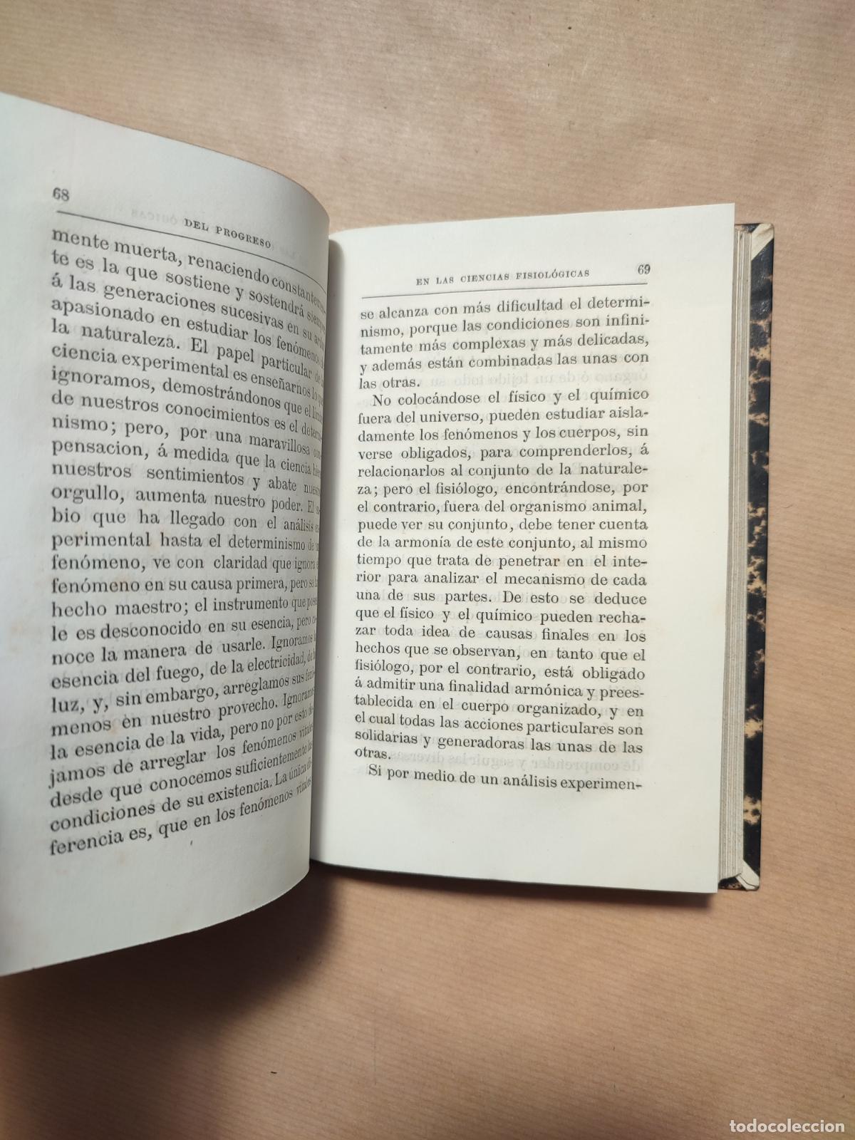 Libros: LA CIENCIA EXPERIMENTAL. - Claudio Bernard. - Foto 5