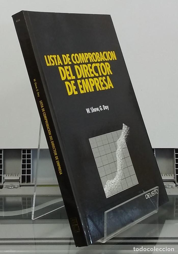 Libros: Lista de comprobaci&oacute;n del director de empresa - W. Shaw, G. Day - Foto 1