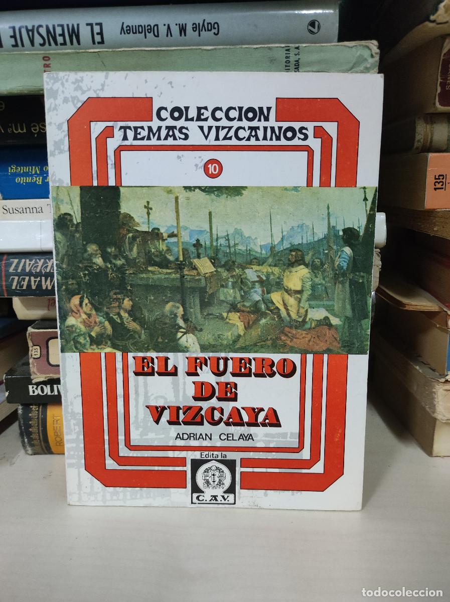 Libros: EL FUERO DE VIZCAYA ADRIAN CELAYA - Foto 1