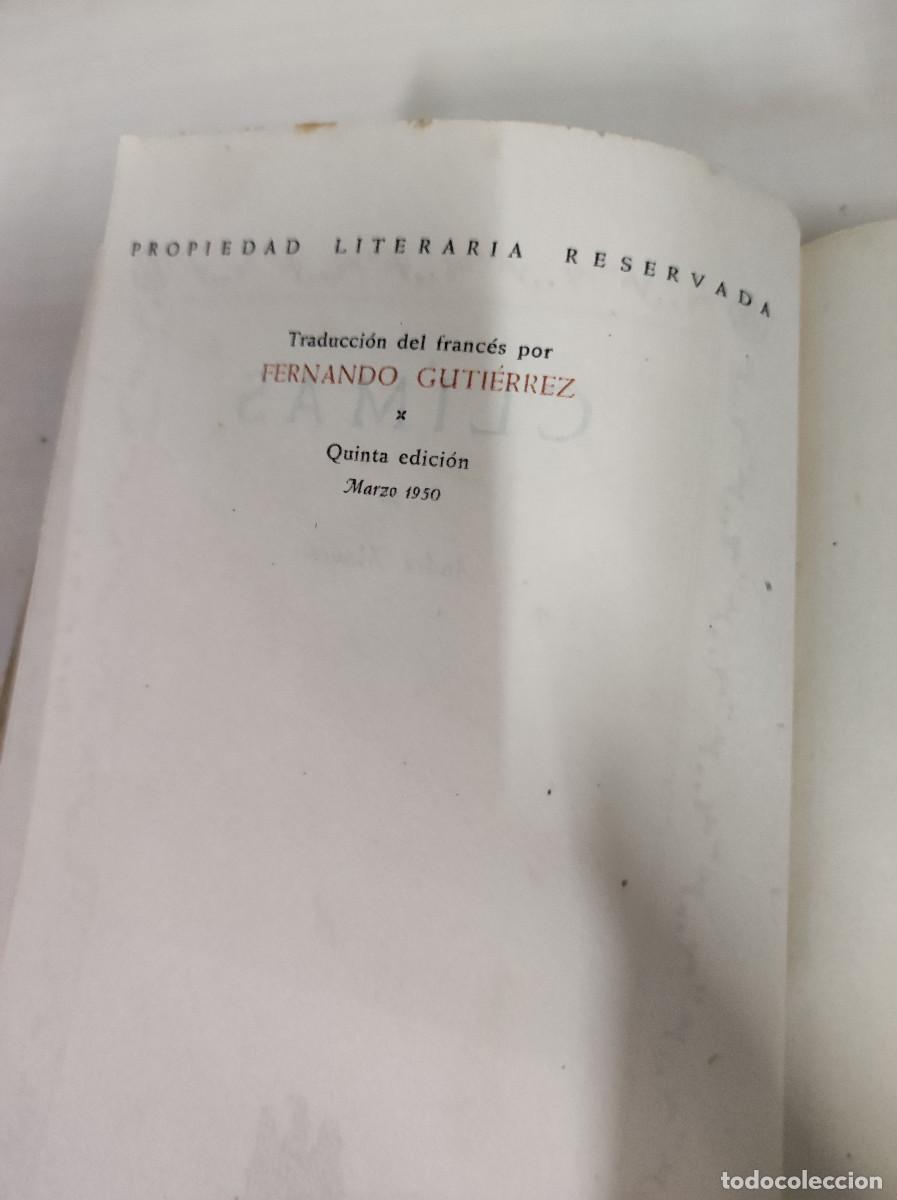 Libros: Andr&eacute; Maurois - Climas - Foto 2