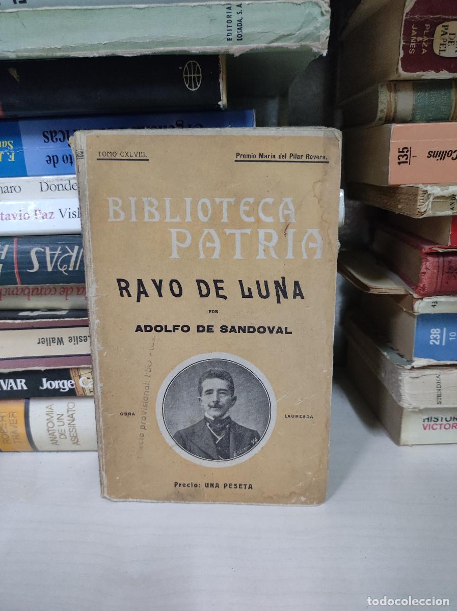 Libros: RAYO DE LUNA ADOLFO DE SANDOVAL ADOLFO DE SANDOVAL - Foto 1
