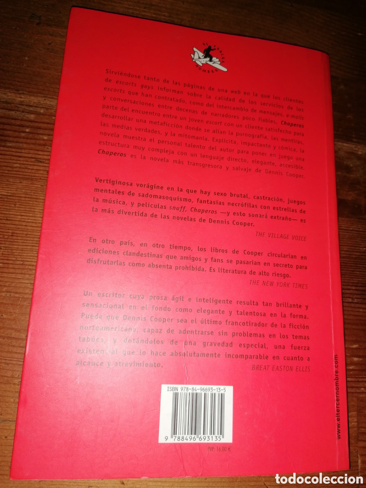 Libros: CHAPEROS - Dennis Cooper - Foto 2