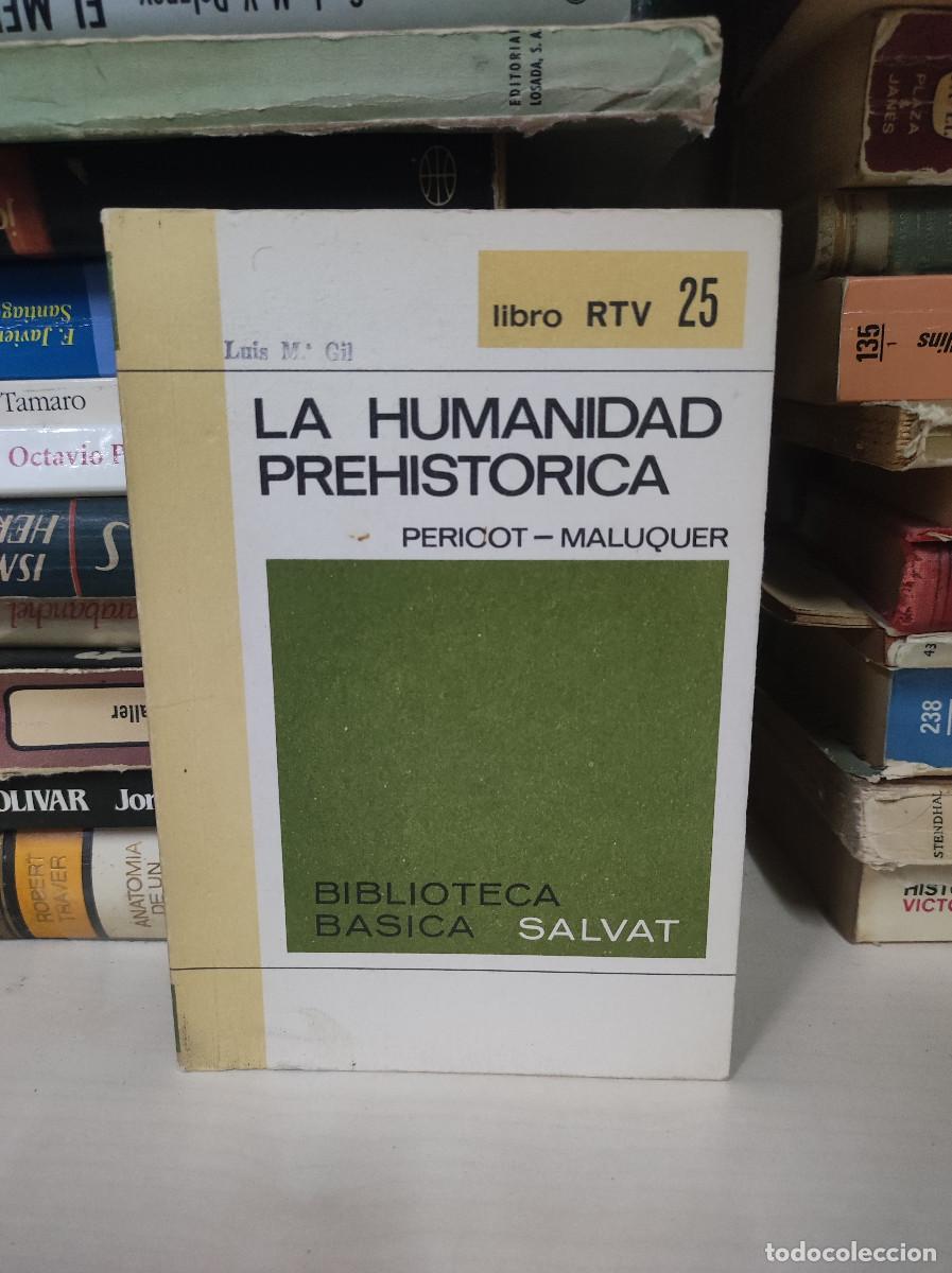 Libros: LA HUMANIDAD PREHISTORICA PERICOT MALUQUER - Foto 1