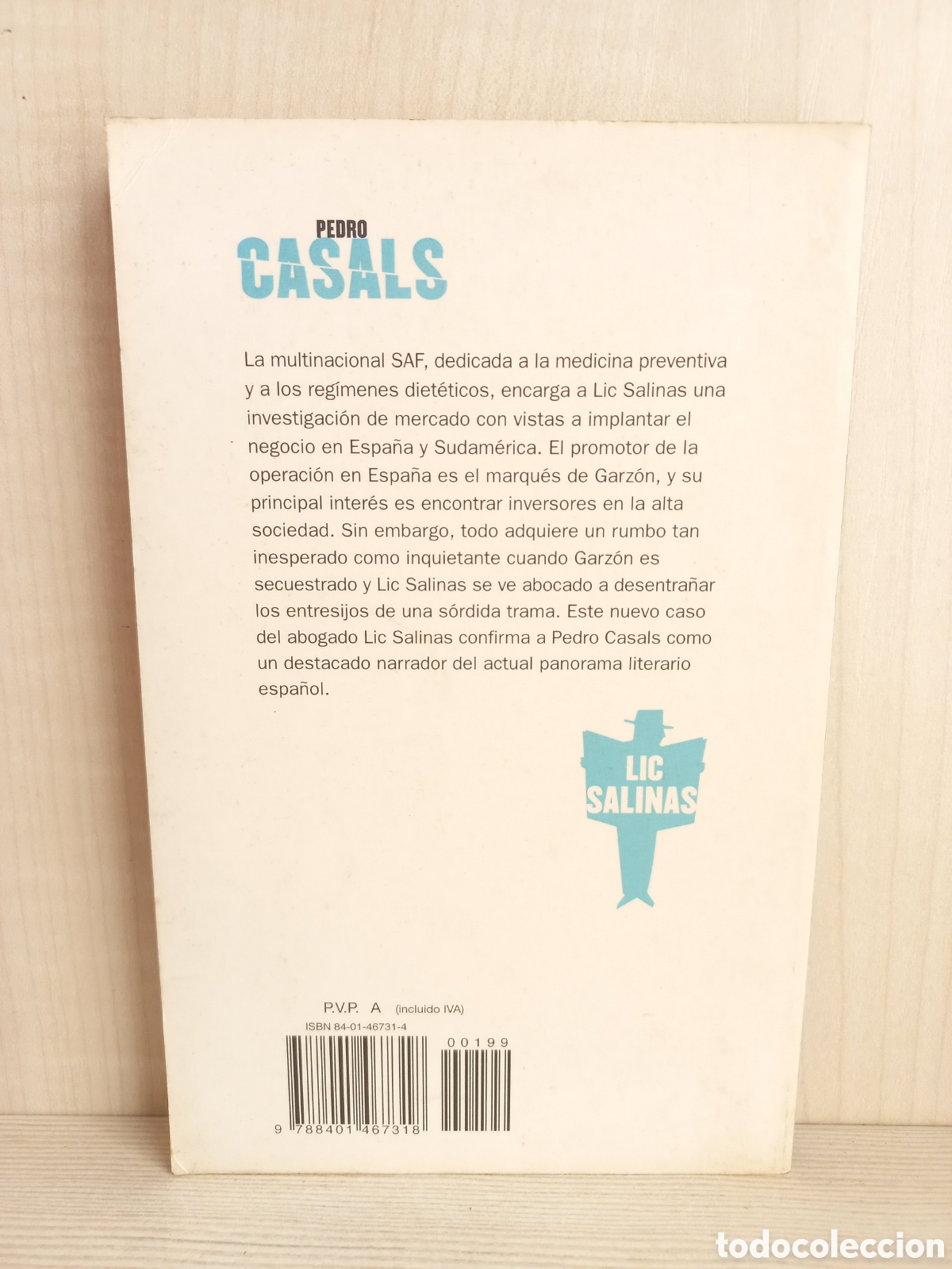 Libros: El primer poder. Pedro Casals. Plaza y Jan&eacute;s, colecci&oacute;n Jet, 1999. - Foto 3