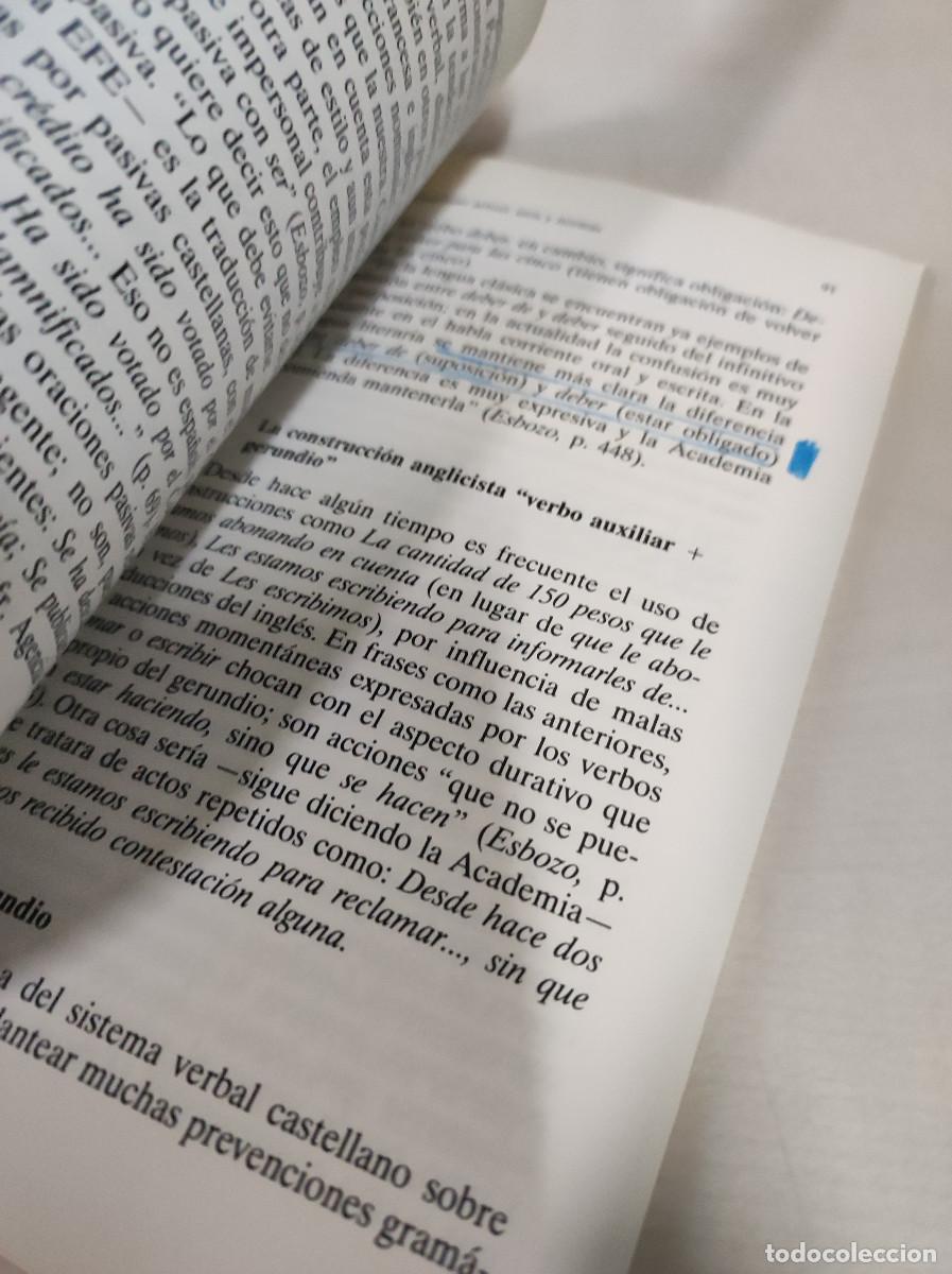 Libros: EL CASTELLANO ACTUAL USOS Y NORMAS MANUEL CASADO - Foto 5
