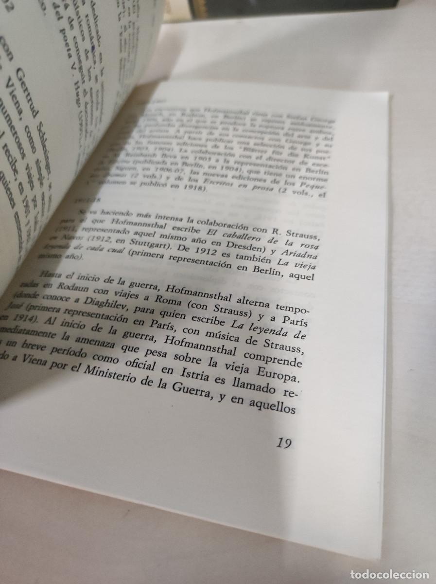 Libros: CARTA DE LORD CHANDOS - Hofmannsthal, Hugo von - Foto 4