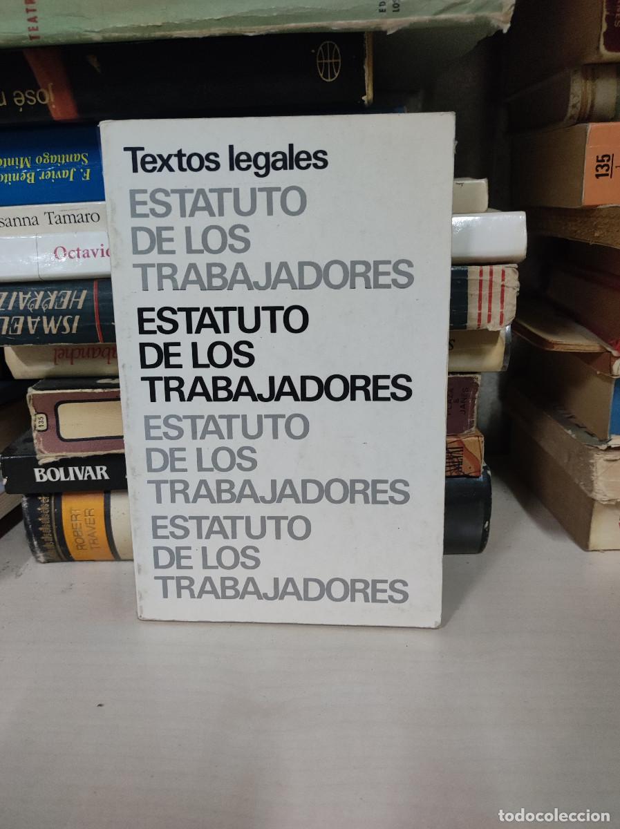Libros: ESTATUTO DE LOS TRABAJADORES TEXTOS LEGALES - Foto 1