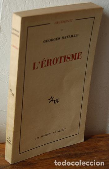 Libros: L &Eacute;ROTISME - GEORGES BATAILLE - Foto 1
