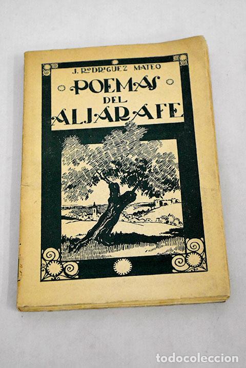 Libros: Poemas del Aljarafe.- Rodr&iacute;guez Mateo, J. - Foto 1