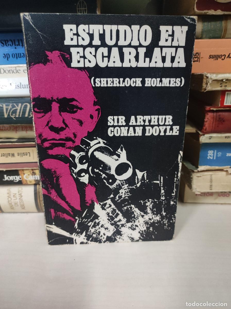 Libros: ESTUDIOS DE ESCARLATA SHERLOCK HOLMES SIR ARTHUR CONAN DOYLE - Foto 1