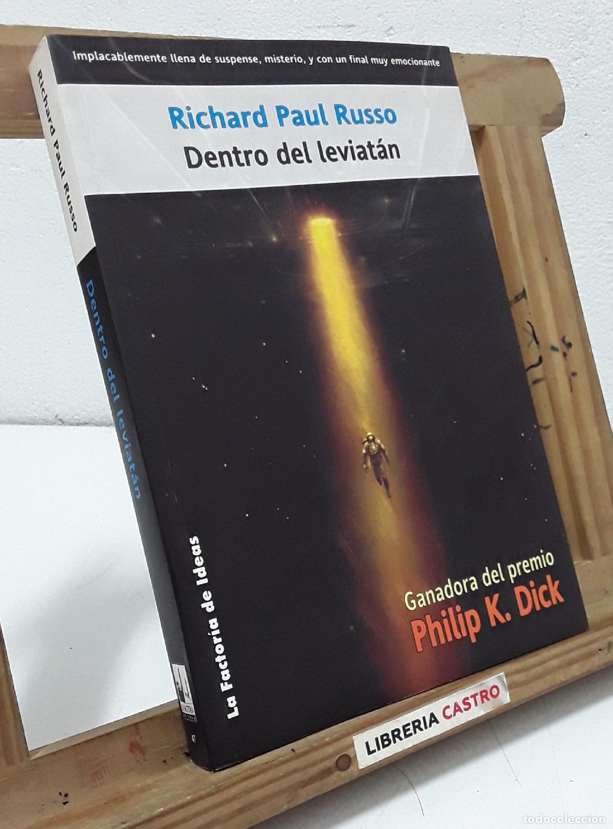 Libros: Dentro del leviat&aacute;n - Richard Paul Russo. - Foto 1