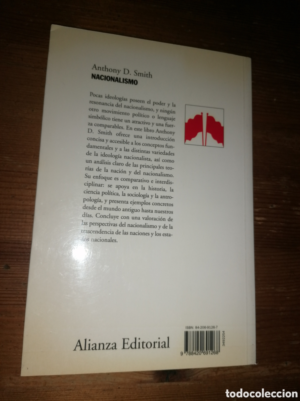 Libros: NACIONALISMO - Anthony D. Smith - Foto 2