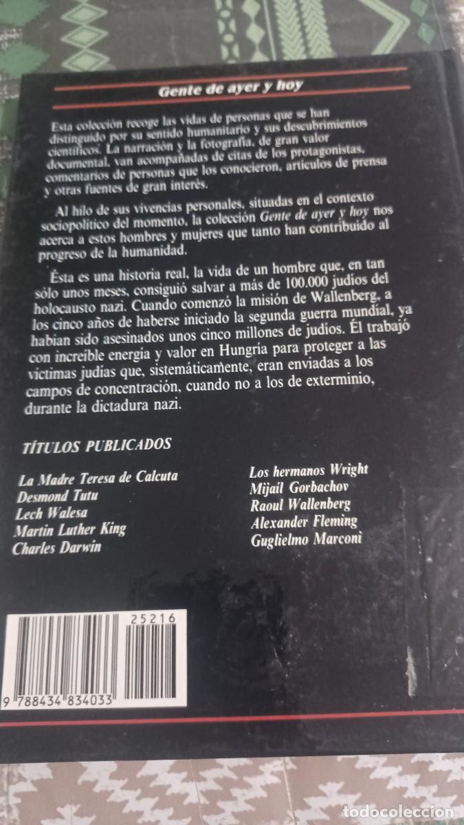 Libros: GENTE DE AYER Y HOY. RAOUL WALLENBERG - Foto 2
