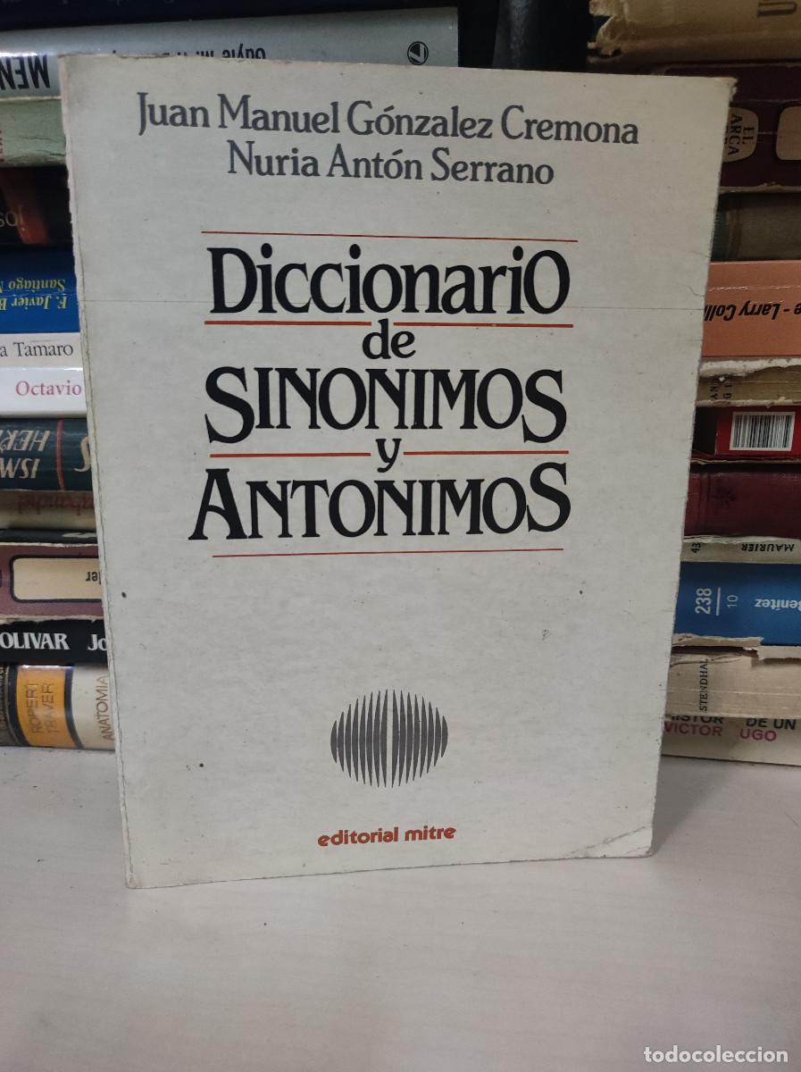 Libros: DICCIONARIO DE SINONIMOS Y ANTONIMOS EDITORIAL MITRE - Foto 1