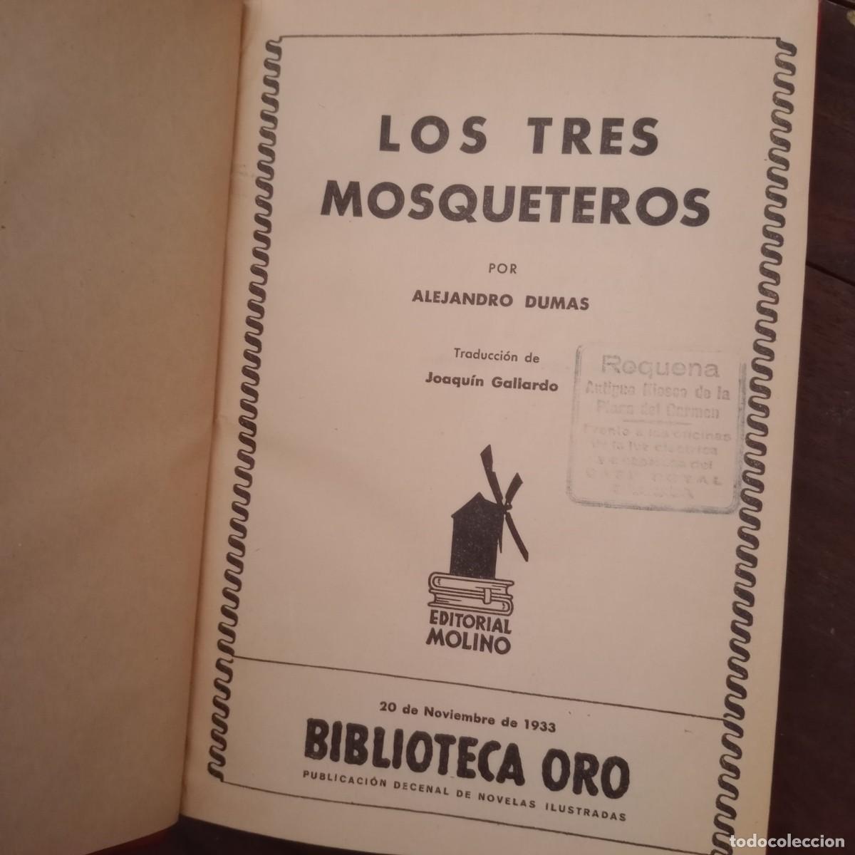Libros: Los tres mosqueteros. - Dumas, Alejandro - Foto 2