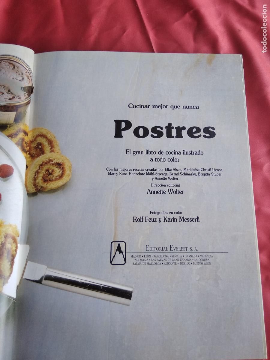 Libros: Cocina mejor que nunca. Postres. Q-748 - Foto 3
