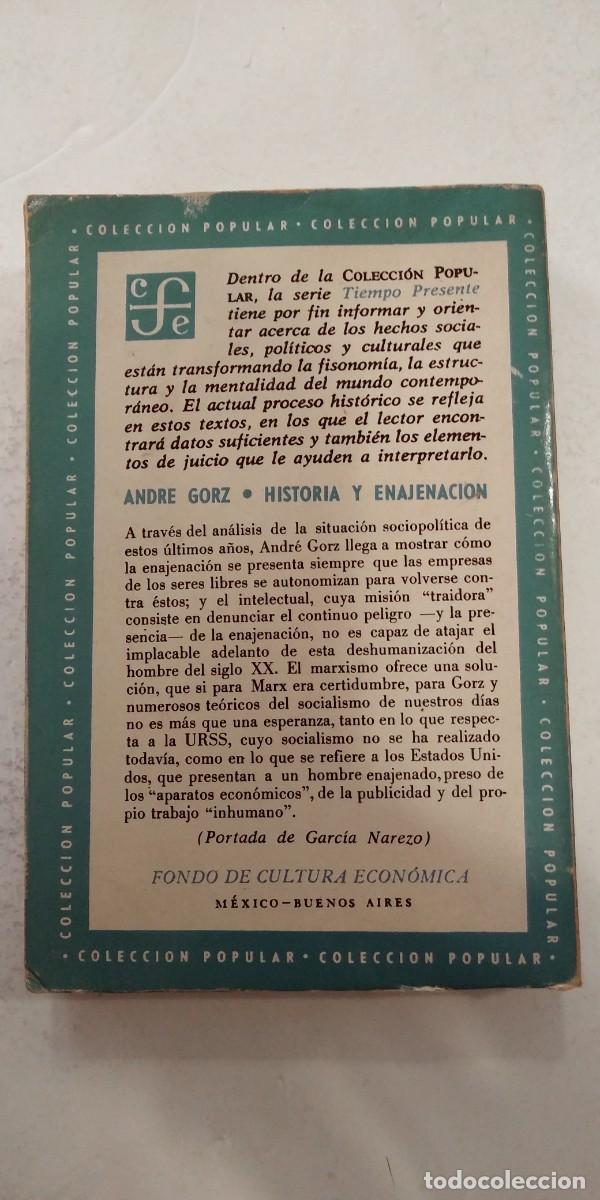 Libros: Historia y enajenaci&oacute;n Andr&eacute; Gorz - Foto 2