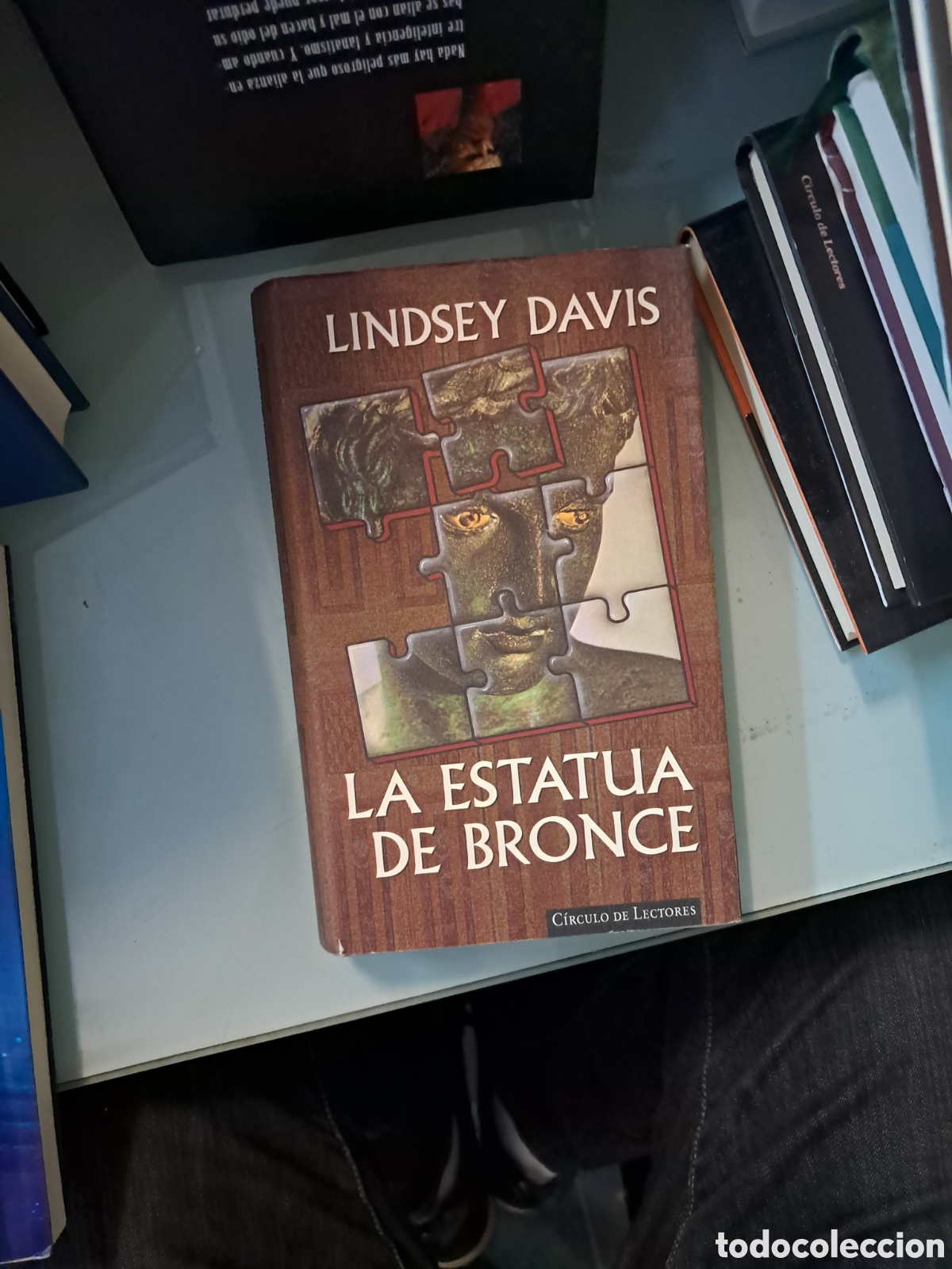 Libros: Lindsey Davis, La estatua de bronce, C&iacute;rculo de Lectores - Foto 1