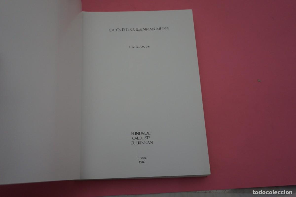 Libros: AR8B/ CALOULISTE GULBENKIAN MUSEE / LISBOA 1982 - Foto 2
