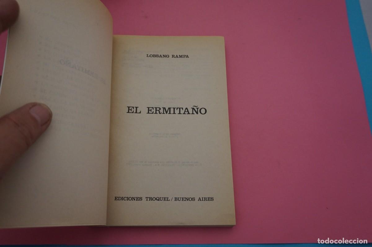 Libros: AR8B/ EL ERMITA&Ntilde;O - LOBSANG RAMPA / EDICIONES TROQUEL - Foto 2