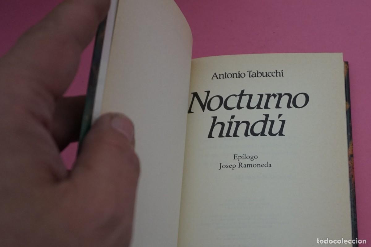 Libros: AR8B/ NOCTURNO HINDU - ANTONIO TABUCCHI / CIRCULO DE LECTORES - Foto 3