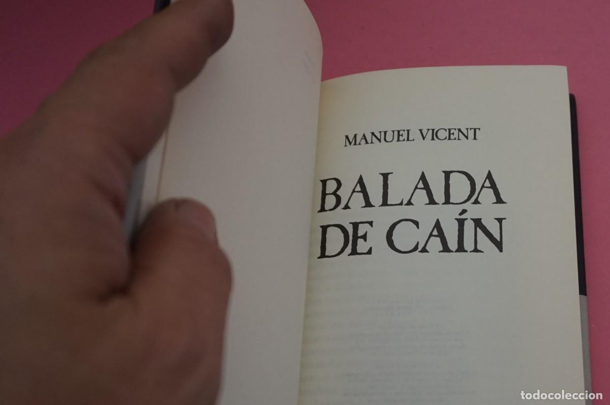 Libros: AR8B/ BALADA DE CAIN - MANUEL VICENT / CIRCULO DE LECTORES - Foto 3