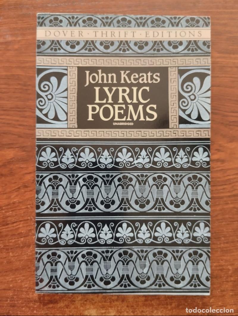 Libros: Lyric Poems (Unabridged) - John Keats - Foto 1