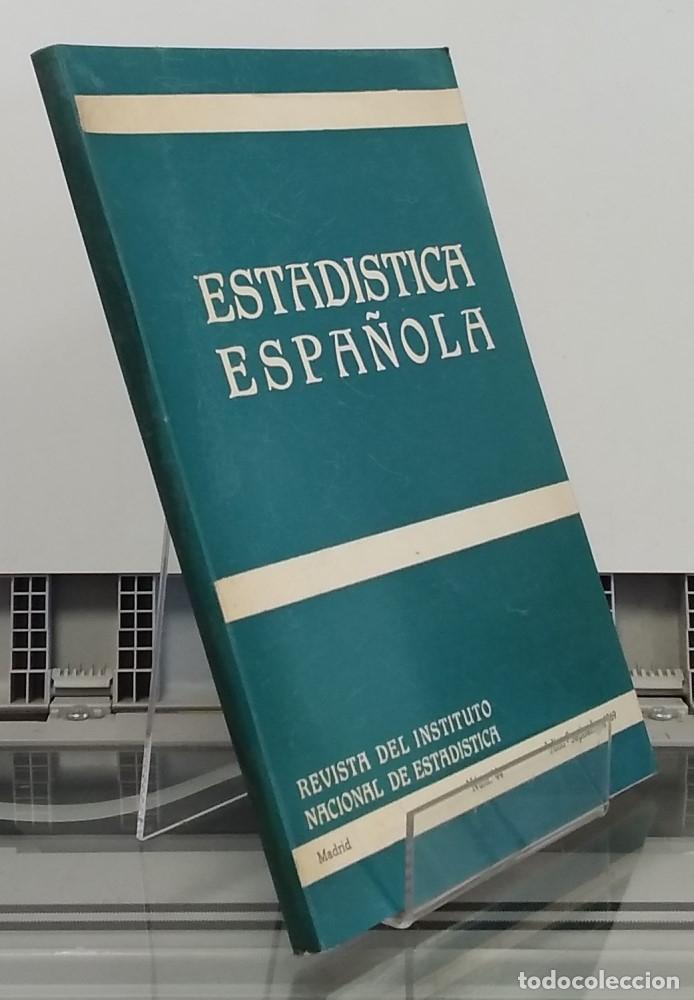 B&uuml;cher: Estad&iacute;stica espa&ntilde;ola 44, julio-septiembre 1969. Revista - vvaa