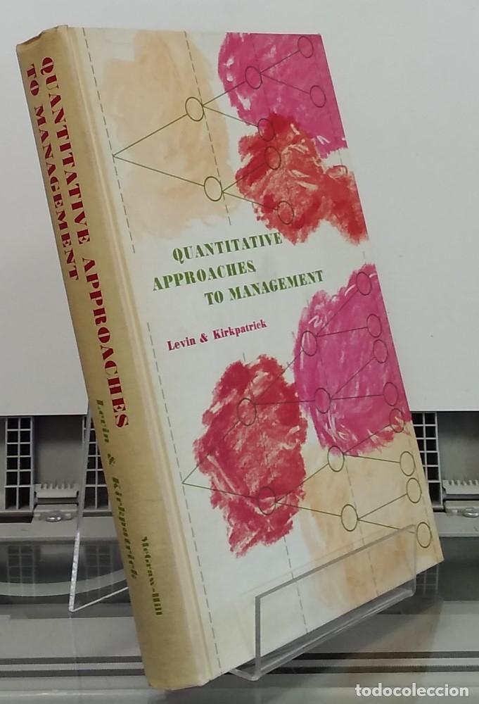 Libros: Quantitative Approaches to Management - Levin & Kirkpatrick - Foto 1