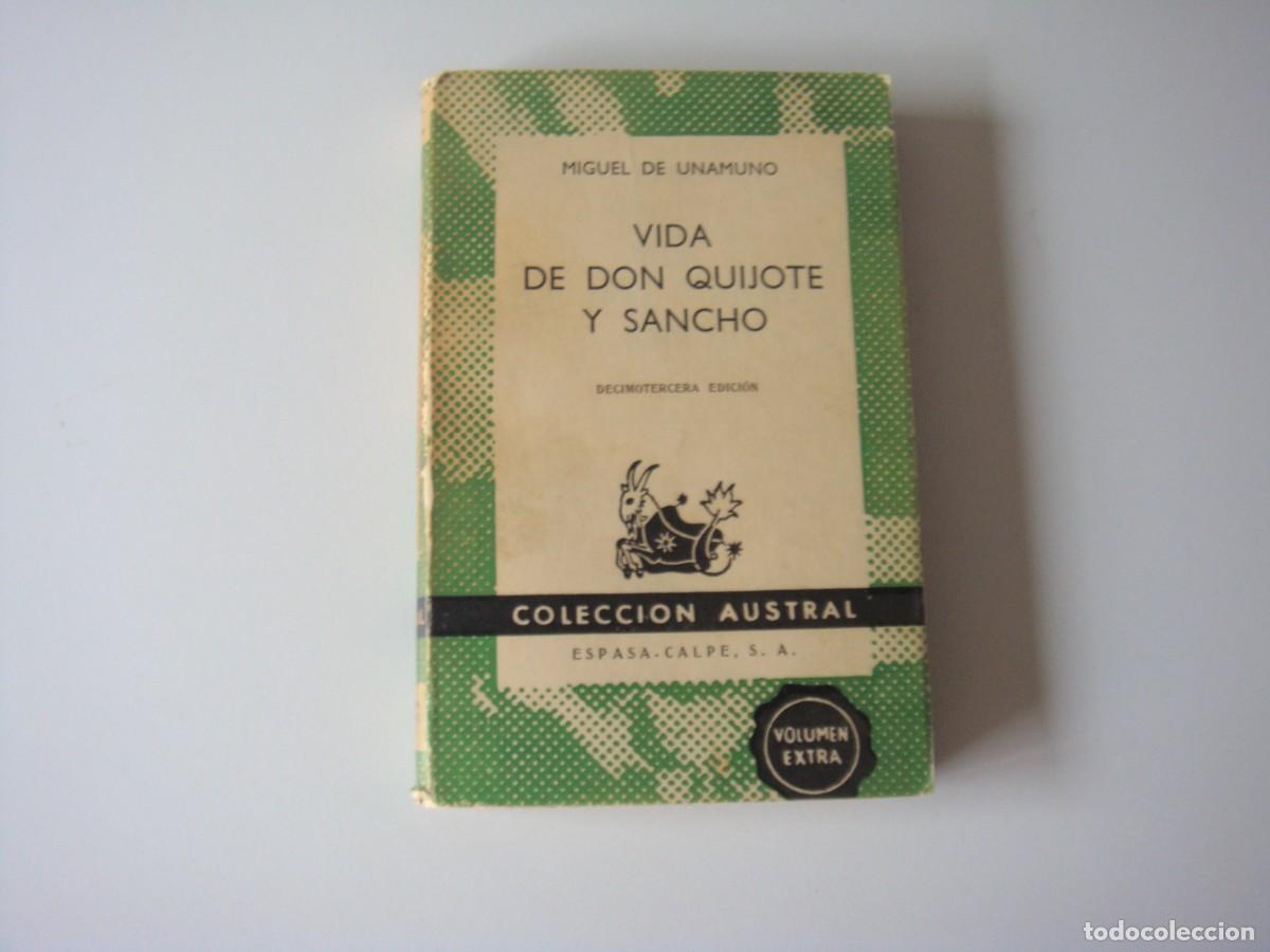 Libros: VIDA DE DON QUIJOTE Y SANCHO MIGUEL DE UNAMUNO - Foto 1