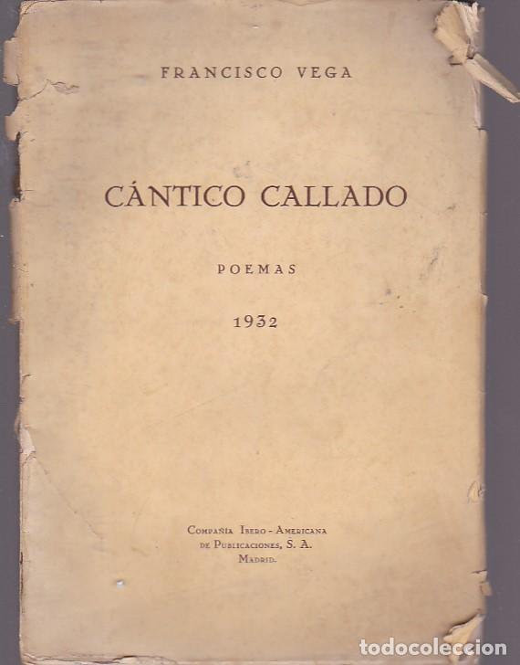 Libros: Cantico callado - VEGA,Francisco - Foto 1
