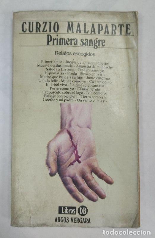 Libros: Primera Sangre. Relatos escogidos - Foto 1