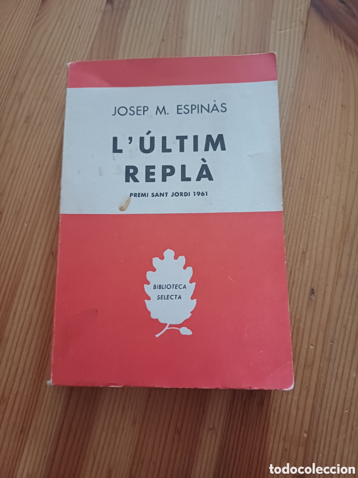 Libros: L&uacute;ltim repl&agrave; Josep Maria Espin&agrave;s - Foto 1
