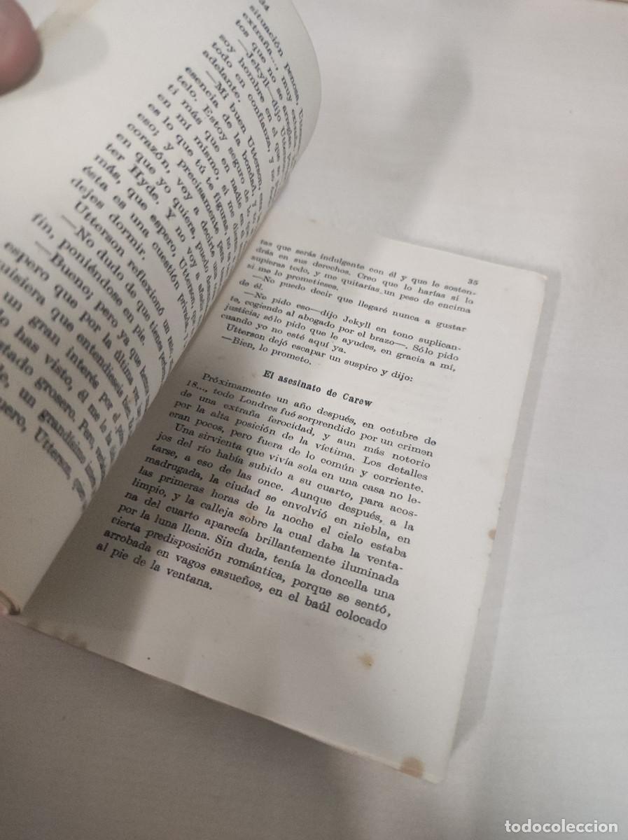 Libros: EL EXTRA&Ntilde;O CASO DEL DR JEKYLL Y MR HIDE STEVENSON - Foto 2