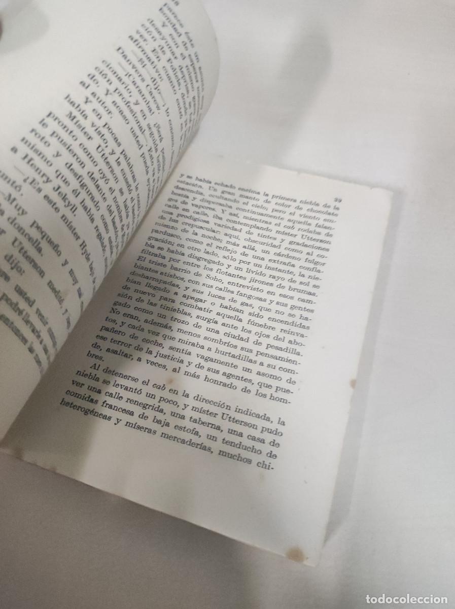 Libros: EL EXTRA&Ntilde;O CASO DEL DR JEKYLL Y MR HIDE STEVENSON - Foto 3