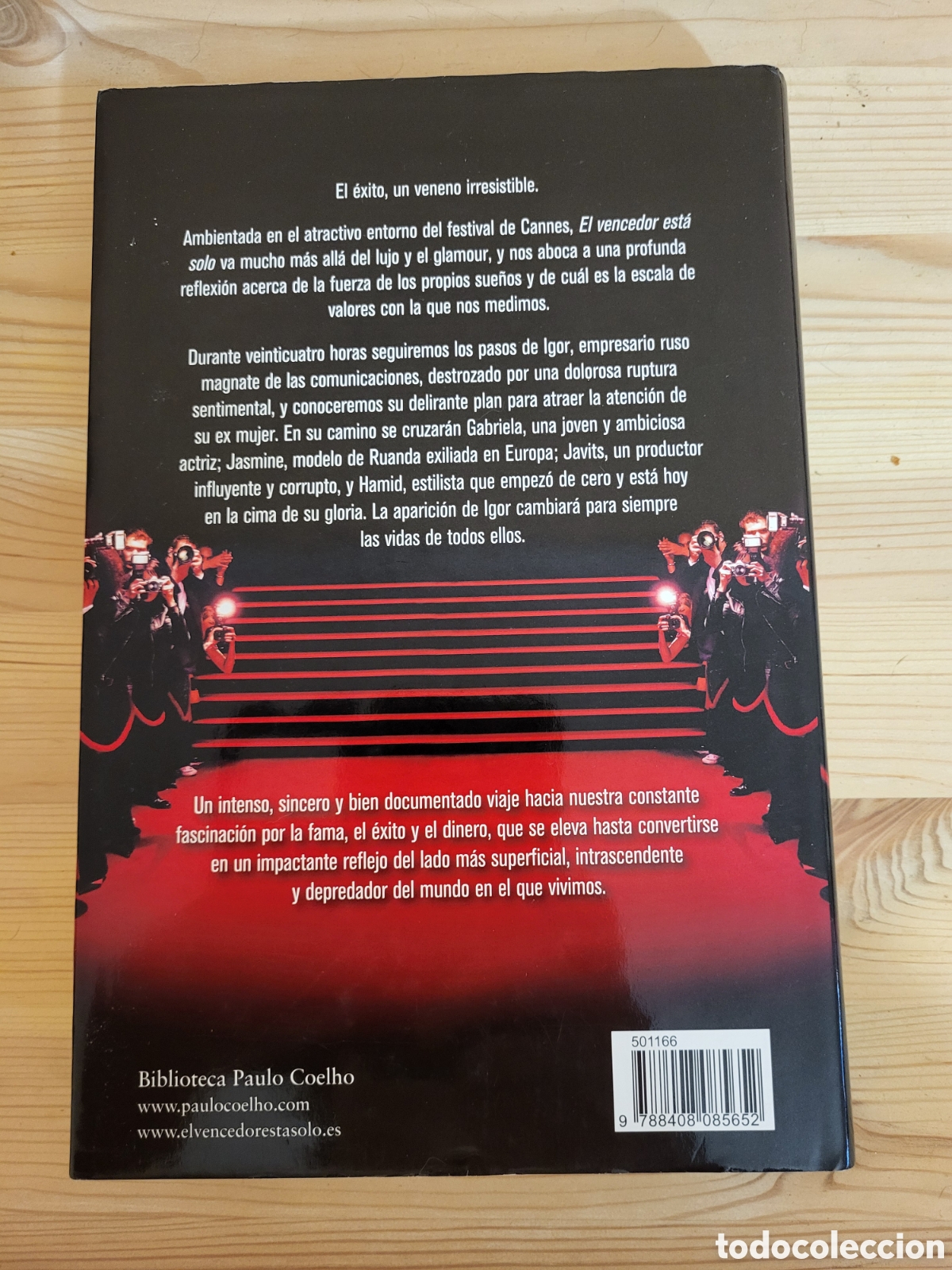 Libros: El vencedor esta solo. PAULO COELHO - Foto 2