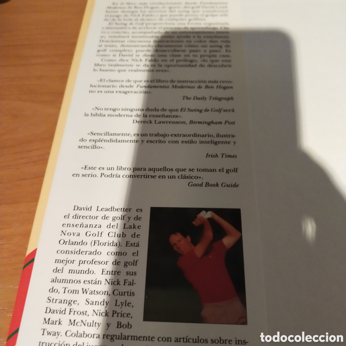Libros: El swing del golf. David leadbetter. Aprender y desarrollar el juego del golf - Foto 2